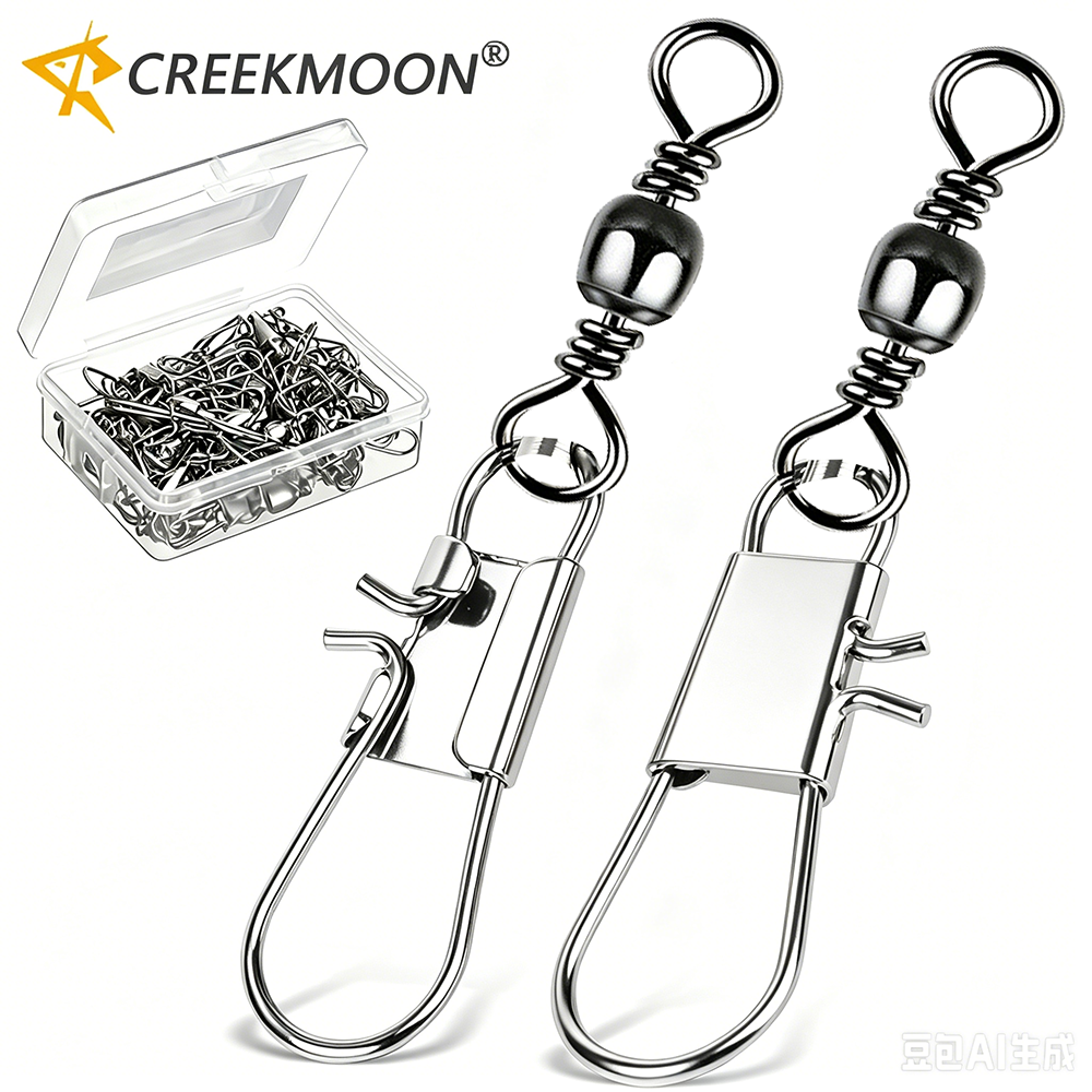 50Pc/box Stainless Steel Swive - Fishing Line Box 리뷰 및 가격
