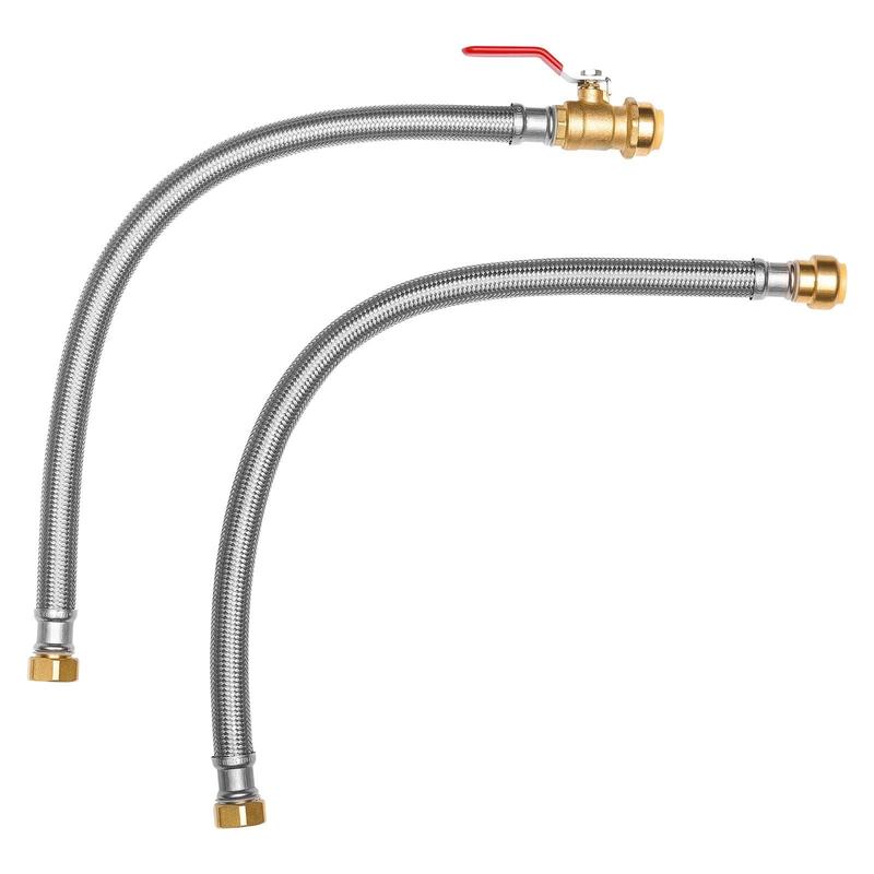 Water Heater Kit, Push-Fit Val - Braided Line 리뷰 및 가격