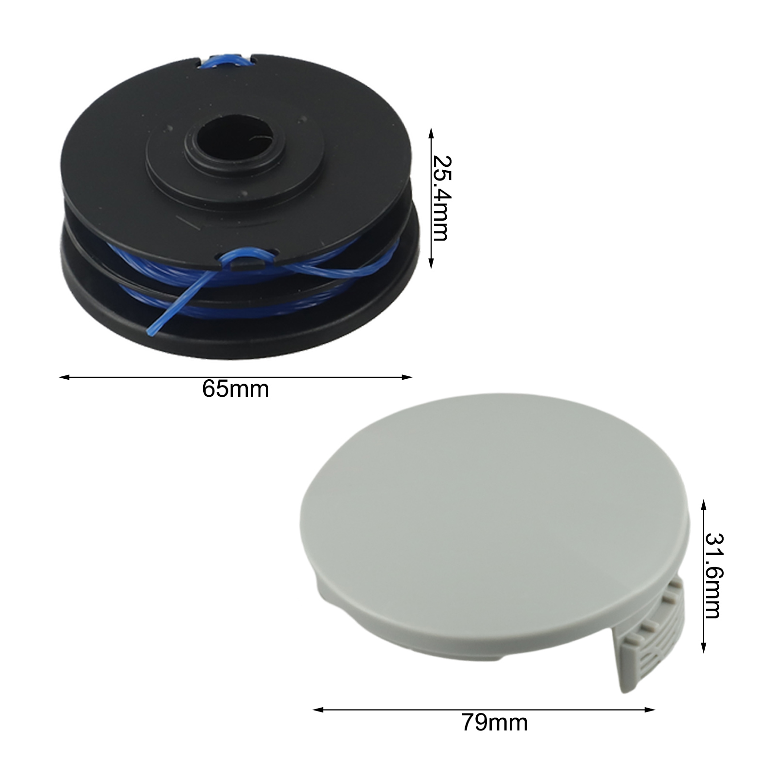 4pc/8pc String Trimmer Replace - Tippet Line 리뷰 및 가격