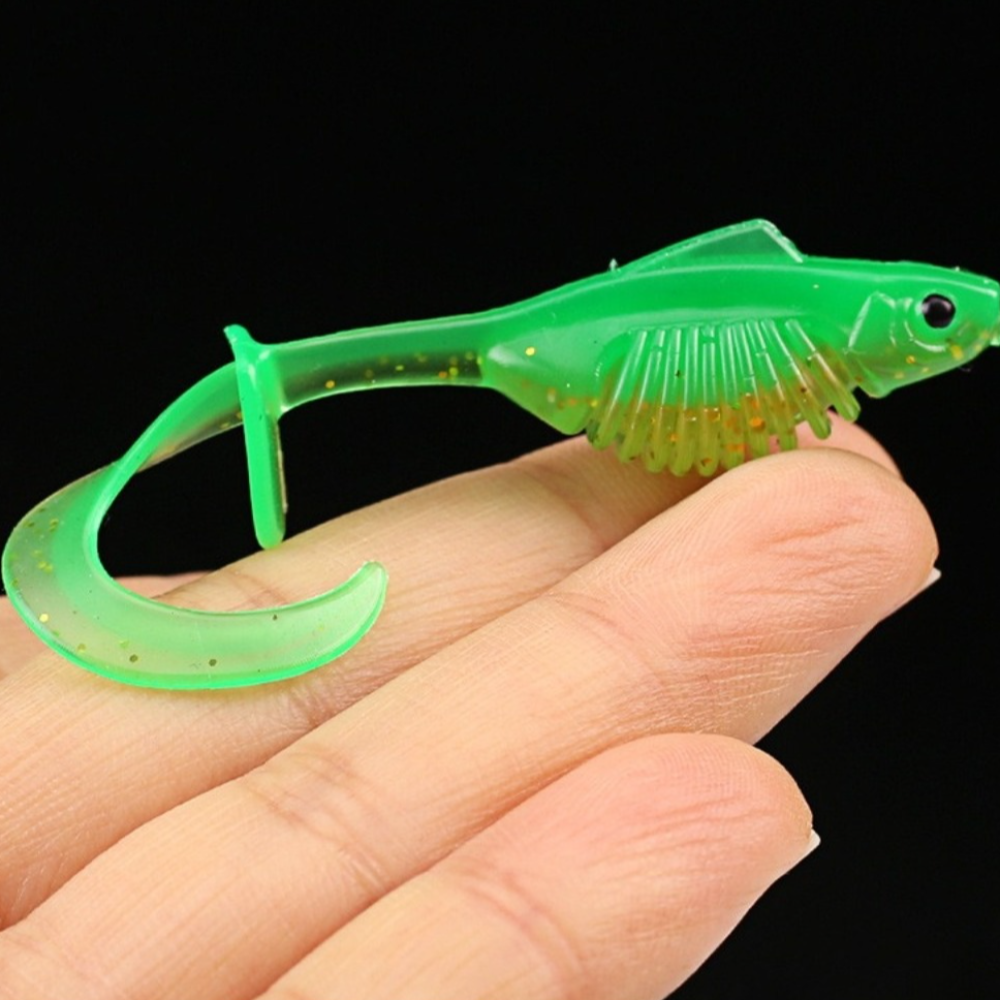 10PCS PVC Fishing Soft Lures 6 - Ice Fishing Line 리뷰 및 가격
