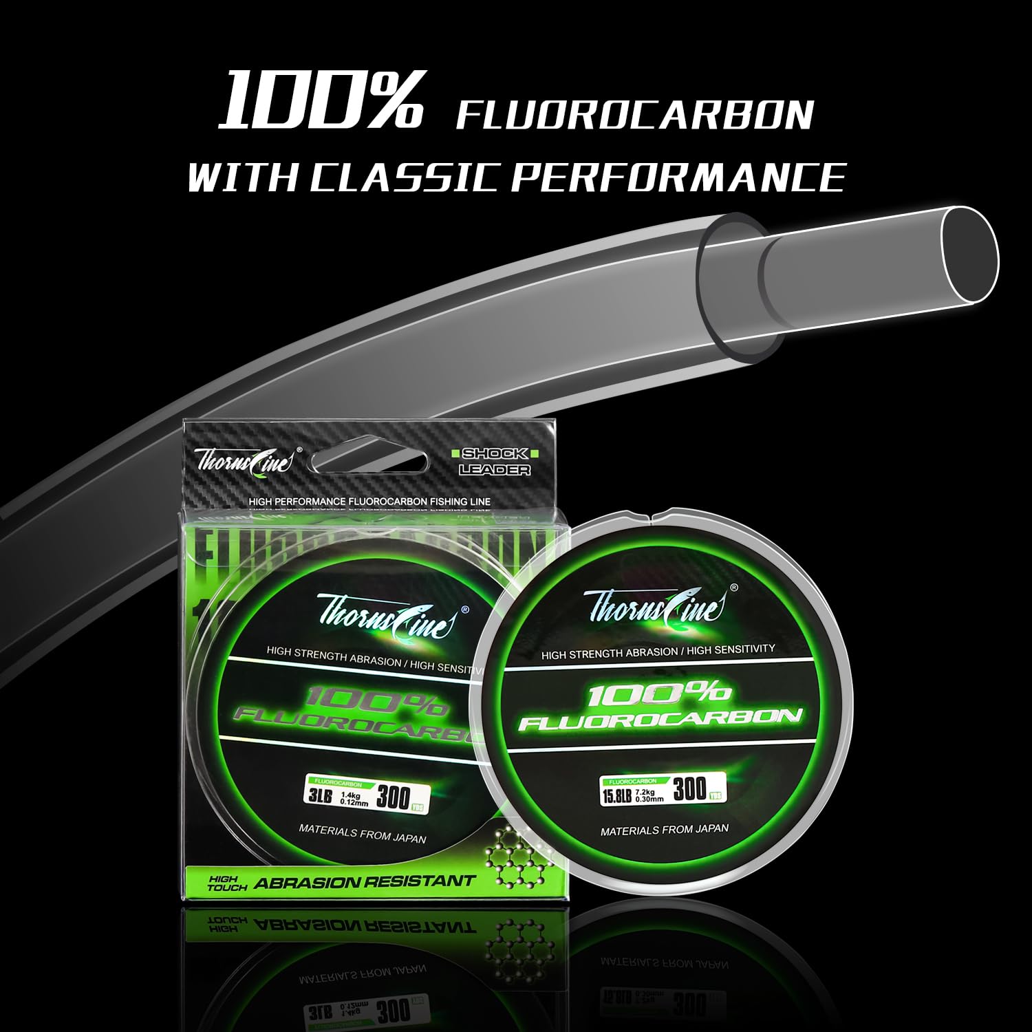 ThornsLine 100% Fluorocarbon F - Copolymer Line 리뷰 및 가격