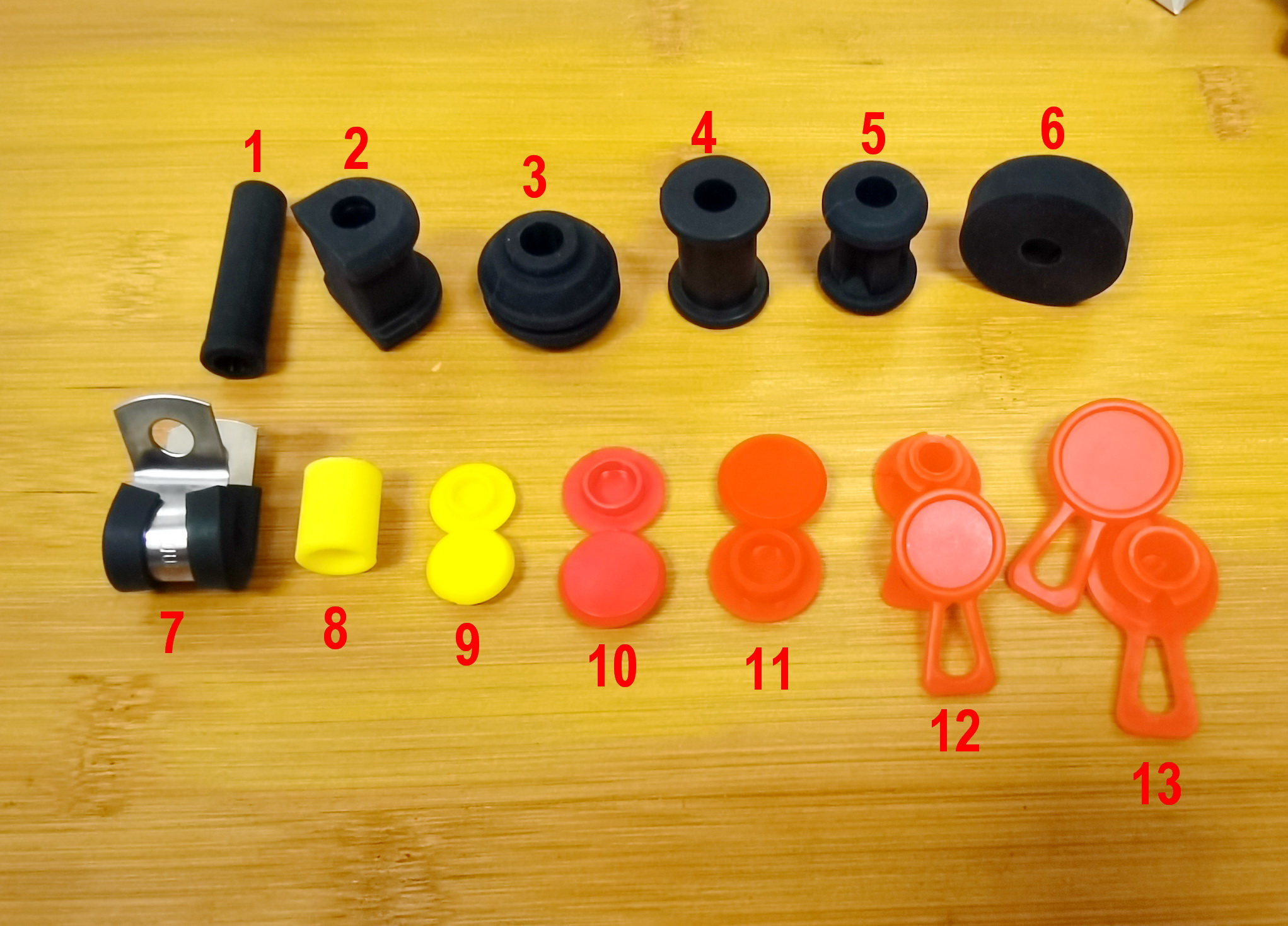 Rubber Silicone Plastic Gromme - Braided Line 리뷰 및 가격