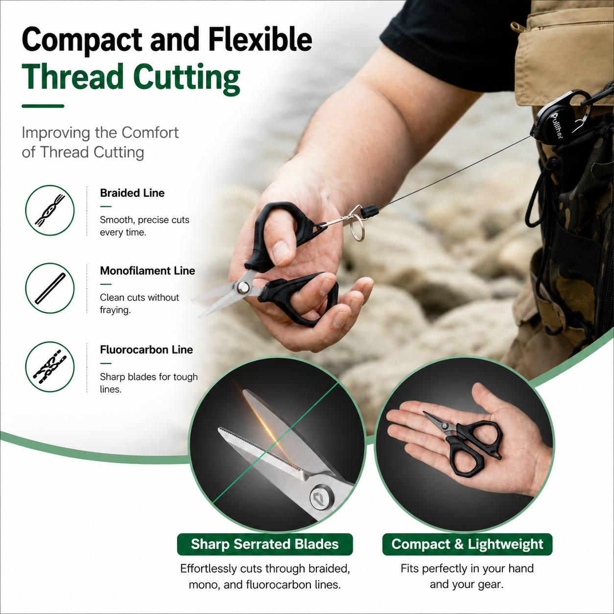Fishing Scissors Stainless Ste - Fishing Line Cutter 리뷰 및 가격