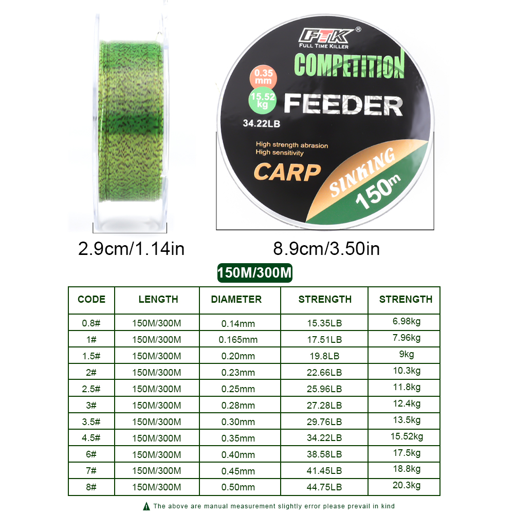 FTK  3D Invisible Carp Fishing - Ice Fishing Line 리뷰 및 가격