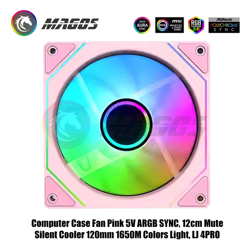 Computer Case Fan Pink 5V ARGB - Fly Line 리뷰 및 가격