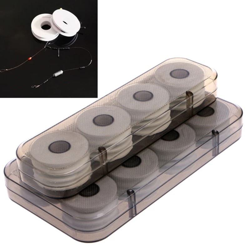 8/16Pcs Translucent Fishing Ta - Fishing Line Box 리뷰 및 가격