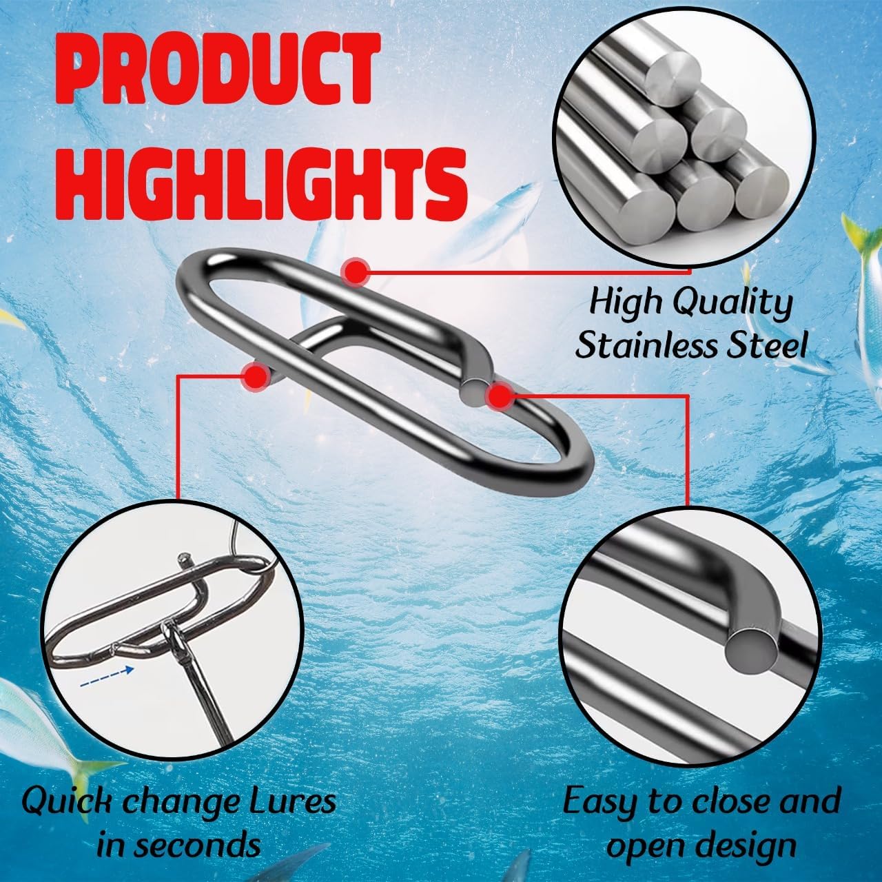 9KM Fishing Snap Kit 110pcs Po - Saltwater Line 리뷰 및 가격