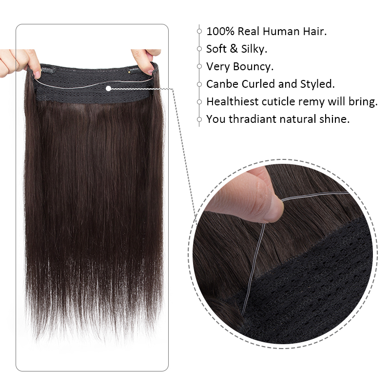 Clip in Hair Extension Real Hu - Tippet Line 리뷰 및 가격