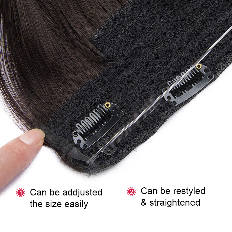 Clip in Hair Extension Real Hu - Tippet Line 리뷰 및 가격
