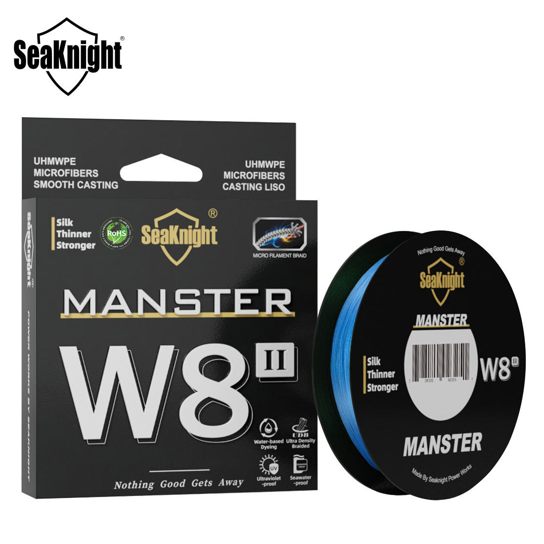 SeaKnight Brand W8 II 300M PE  - Ice Fishing Line 리뷰 및 가격