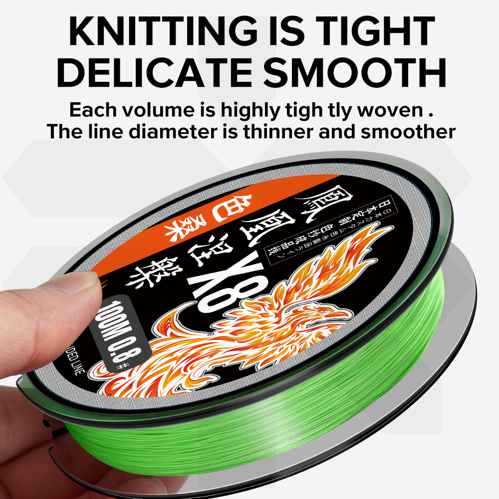 ZUKIBO Phoenix 8 Strand PE Bra - Ice Fishing Line 리뷰 및 가격