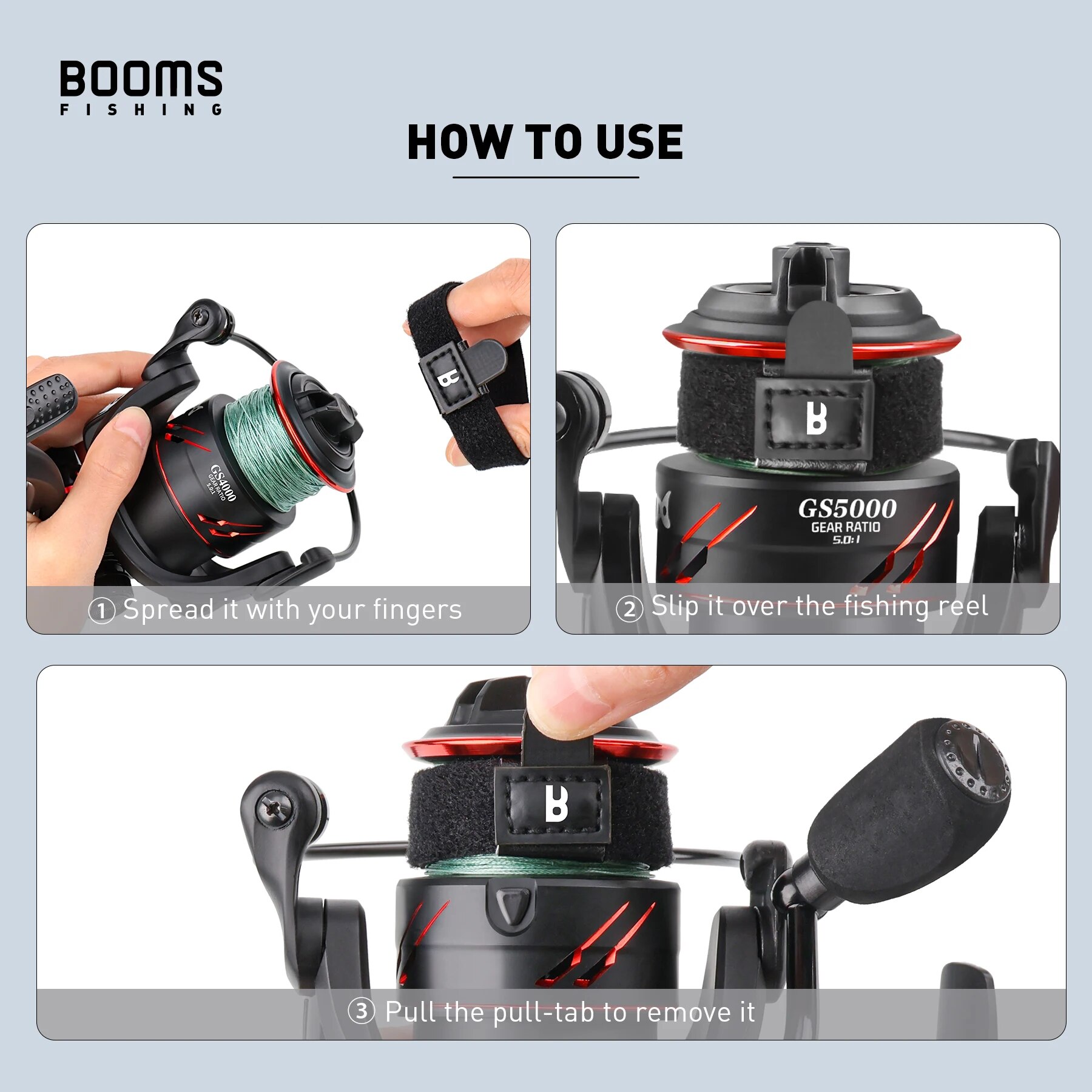 Booms Fishing SB1 4Pcs Spinnin - Fishing Line Box 리뷰 및 가격